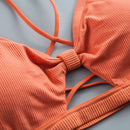 Women Cross Strap Threaded Sports Yoga Pure Cotton Bra | Buy 1 Get 1 Free