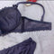 Pack Of 4 Imported Stuff Medium Padded Non-Wired Pushup Bra & Panty Set