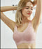 Women Top Vest Seamless Comfort Push Up Bra Shapewear Stretch Comfy Crop Sports Bra