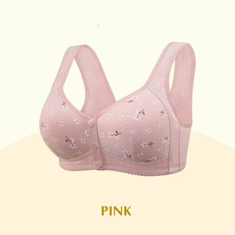 🌸 Pack of 2 Front Open Button Bra – Easy, Elegant & Everyday Essential! 🌸