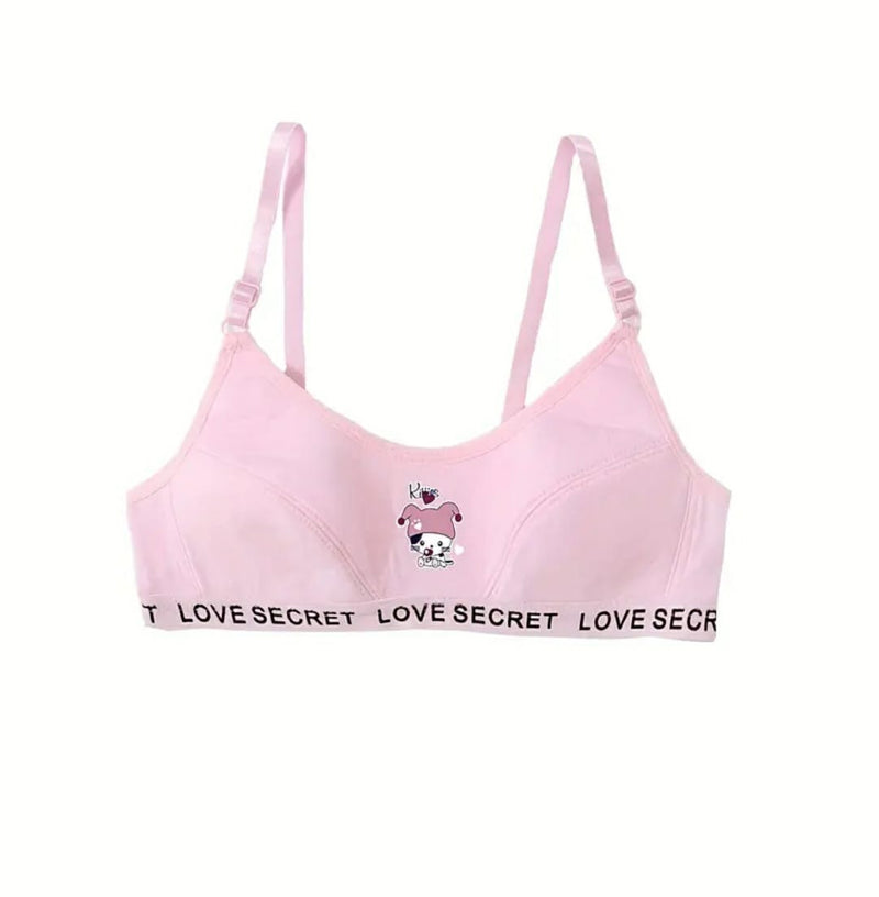 75% OFF | PACK OF 3 | IMPORTED CUTE SPORTS BRA LIGHT FOAM