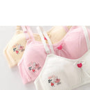 75% OFF | PACK OF 3 | IMPORTED CUTE SPORTS BRA LIGHT FOAM