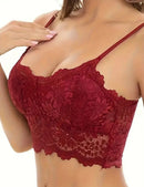Pack of 2 | Women Sexy flower Lace Bras Top Comfortable Bralette Underwear