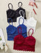 Pack of 2 | Women Sexy flower Lace Bras Top Comfortable Bralette Underwear