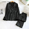Elegant Silk Ladies Night Suit - Shirt and Trouser Sleepwear Set for Women